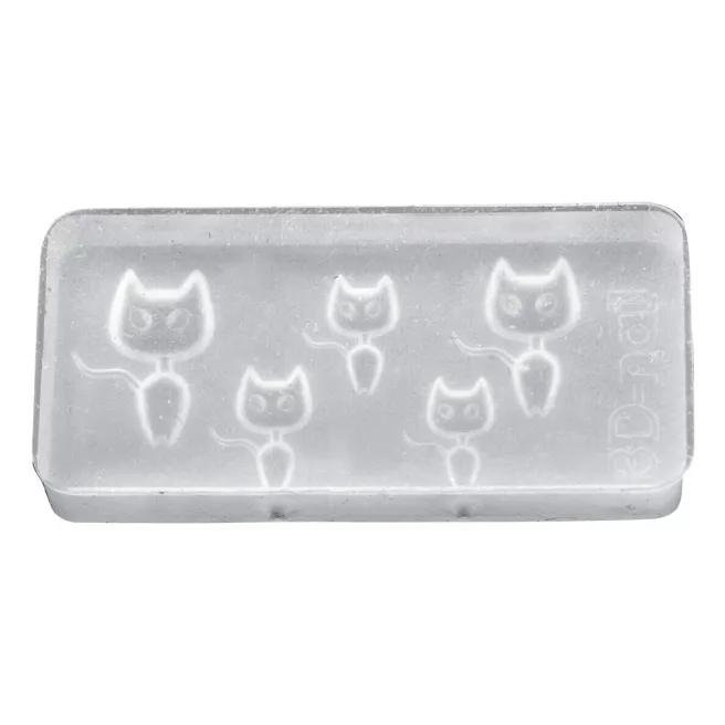 3D Gel Mold Cat