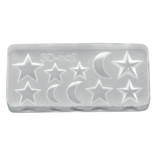 3D Gel Mold Star & Moon