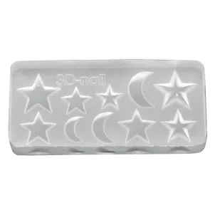 3D Gel Mold Star & Moon 3D Gel Mold Star & Moon