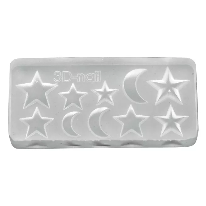 3D Gel Mold Star & Moon