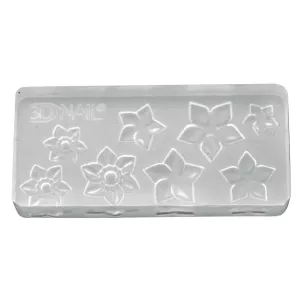 3D Gel Mold Drawing Flower 3D Gel Mold Drawing Flower