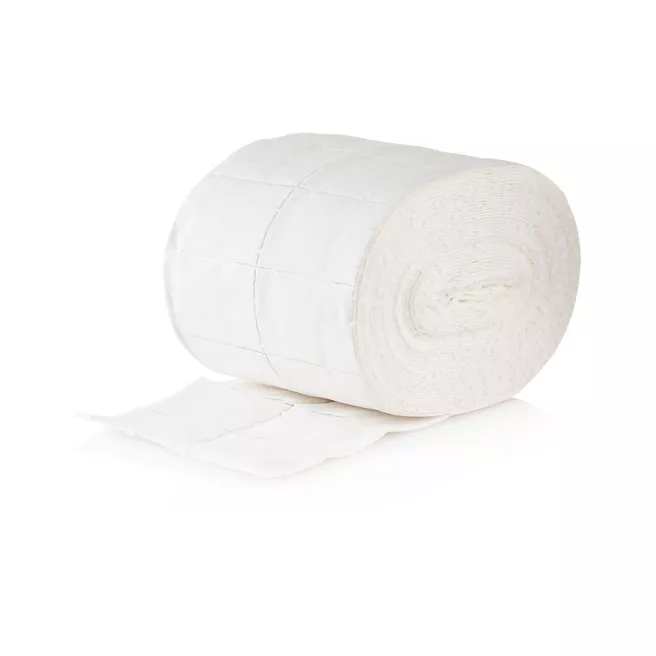 Coton carré en rouleau