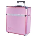 Roze Aluminium Trolley