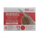 RIBBEL Steriele Scalpelmesjes, koolstofstaal nr. 10