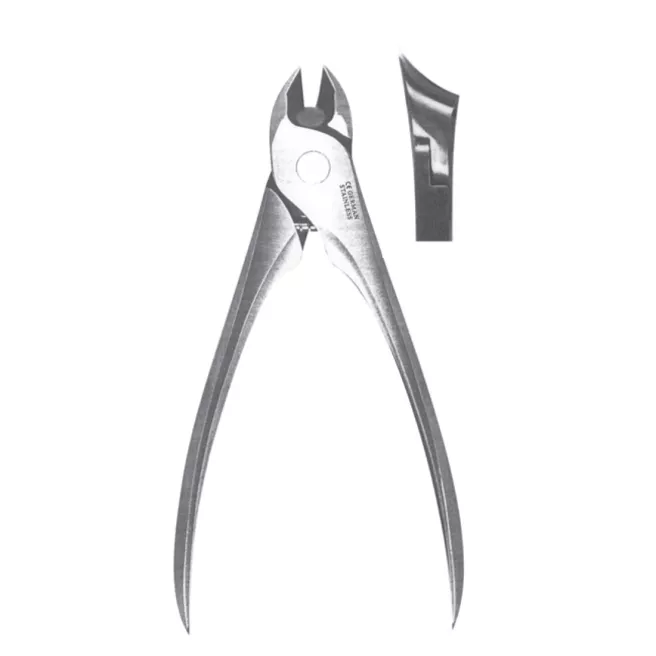 Kopsnijder 12 cm (schuine snit)