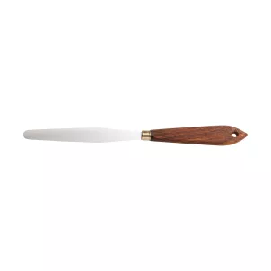 Fijne roestvrijstalen spatel  23 cm Fijne roestvrijstalen spatel  23 cm